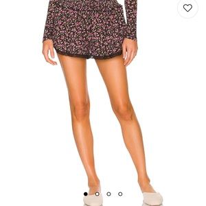 Majorelle Bardot Short in Black Ditsy Medium